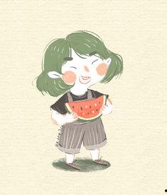 闲散的吃瓜少女,闲散吃瓜少女的日常趣事